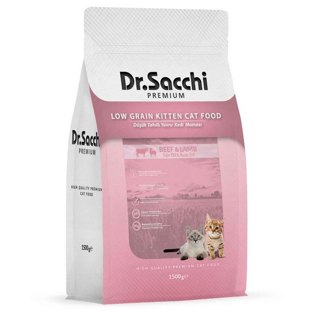 Dr.Sacchi Premium Düşük Tahıllı Yavru Kedi Maması