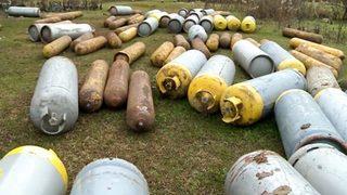 Sovyet tüpleri Abhazya'da paniğe neden oldu