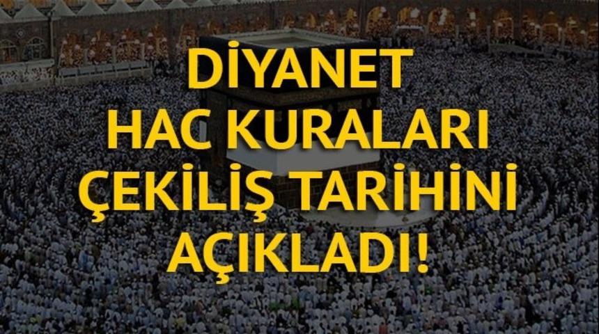 Hac kuraları ne zaman &ccedil;ekilecek? 2018 Hac kuraları sonu&ccedil;ları ne zaman belli olacak? Diyanet tarih verdi!