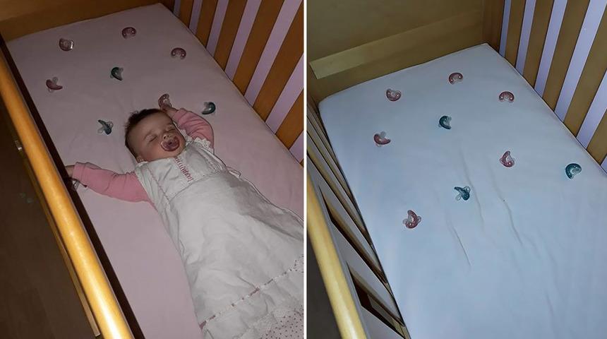 Gelsin derin uykular! Bulduğu y&ouml;ntemle bebeklerin gece ağlamasına son veren anne