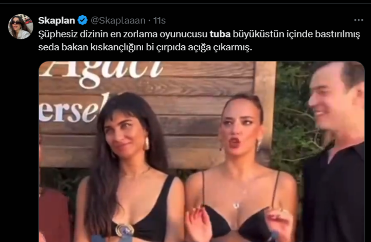 Tuba Büyüküstün Seda Bakan'a "Ben seni tanımıyordum" dedi! O anlar sosyal medyada tepki çekti 728xauto