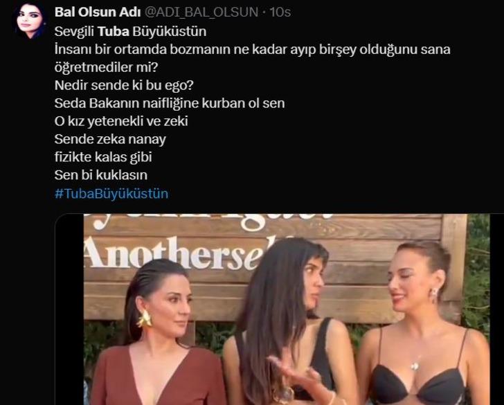 Tuba Büyüküstün Seda Bakan'a "Ben seni tanımıyordum" dedi! O anlar sosyal medyada tepki çekti 728xauto