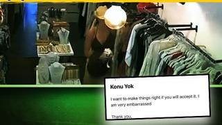 Şaşırtan hırsızlıkta mail ile gelen özür! Evrenden intikam almak istemiş