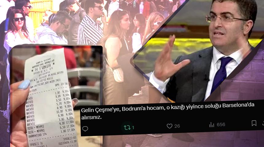 Yunan adalarında yemek yiyenleri hedef alan Ersan Şen'e tepki yağıyor: "Gelin Çeşme'ye, kazığı yiyince soluğu Barselona'da alırsınız"