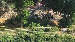 Silah sesini duyan koştu, istinat duvarının yanında başından vurulmuş halde bulundu!