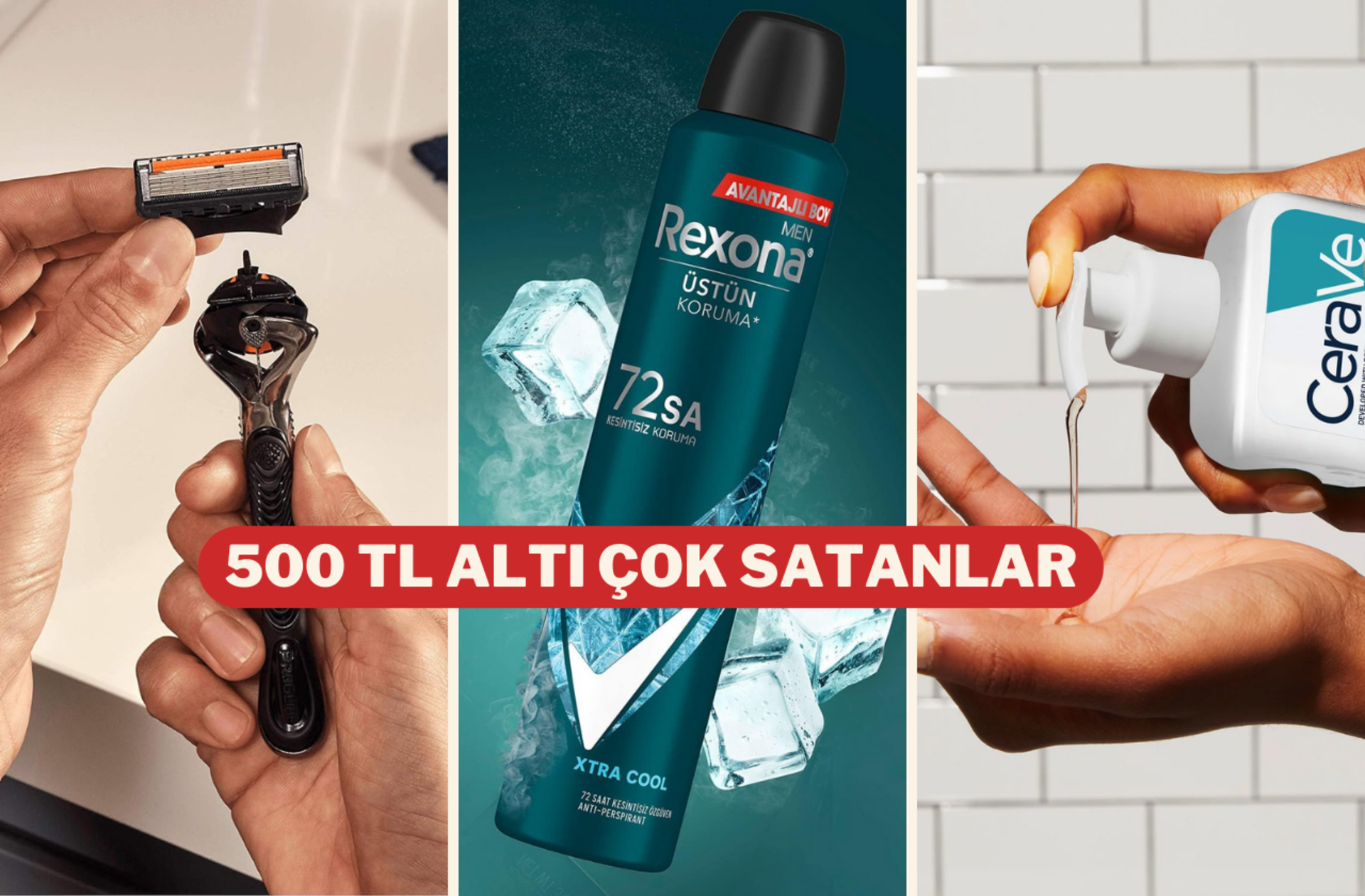 Prime Day'in son gününde kaçırmamanız gereken 500 TL altı kişisel bakım ürünleri