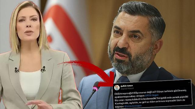 Cumhurbaşkanı Erdoğan’a ayaklanma tehdidinde bulunan haber spikeri Gülçin Tosun’a RTÜK Başkanı Ebubekir Şahin’den tepki: ‘Haddi değil!’