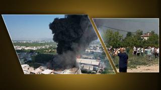 Bursa'da korkulan oldu! Yangın diğer fabrikalara sıçradı... Evler boşaltıldı, girişler yasaklandı