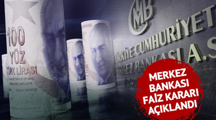 SON DAKİKA: Merkez Bankası FAİZ KARARI açıklandı! Politika faizi belli oldu! Temmuz enflasyonu için dikkat çeken öngörü: "Artacak"