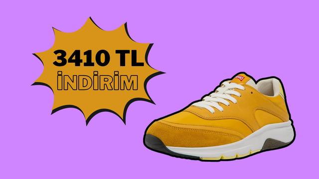 Yaz enerjisini kombinlerinize taşıyacak Camper sneakerda dev indirim