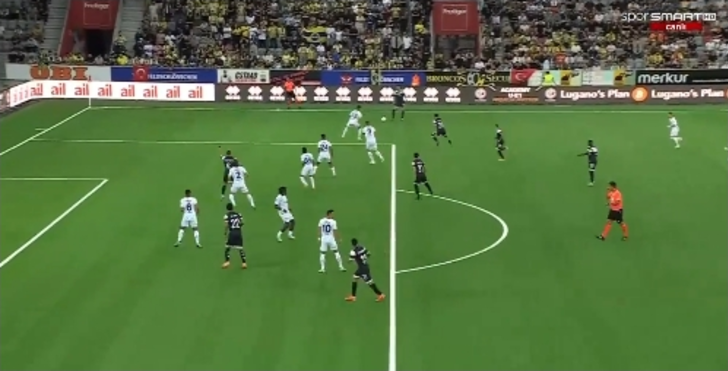 Lugano-Fenerbahçe maçının başında büyük hata! Top ağlara gitti, maçın spikeri bile şaşırdı... G5