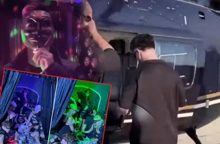 M&uuml;stehcen i&ccedil;erikli partiler d&uuml;zenliyorlardı! 'Fergio House' olayında yeni gelişme: Cezaevinden helikopterle &ccedil;ıktı