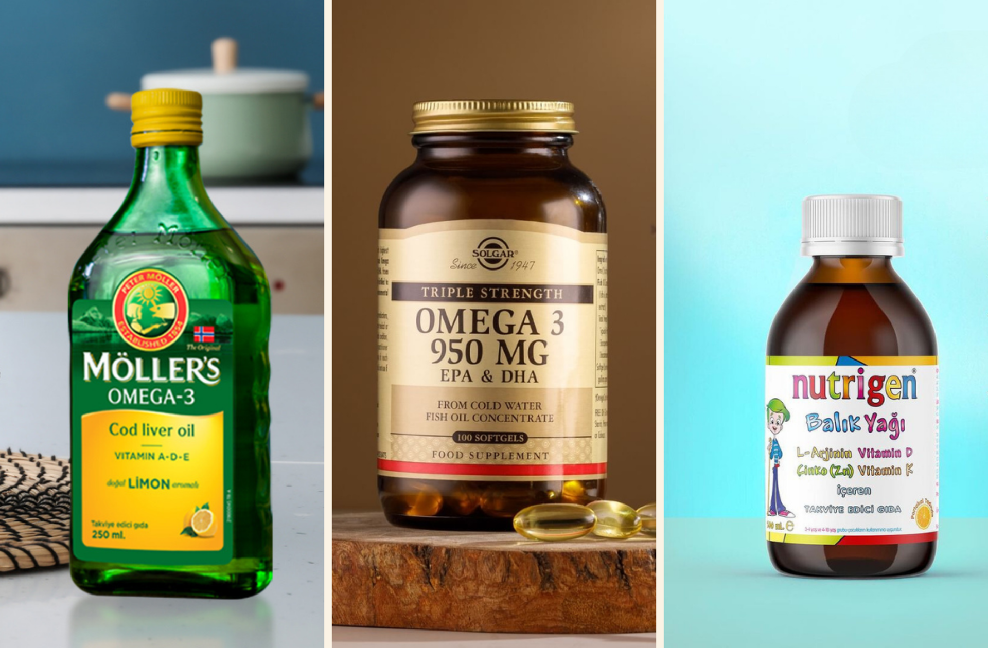 Hem çocuklara hem yetişkinlere uygun en iyi balık yağı markaları