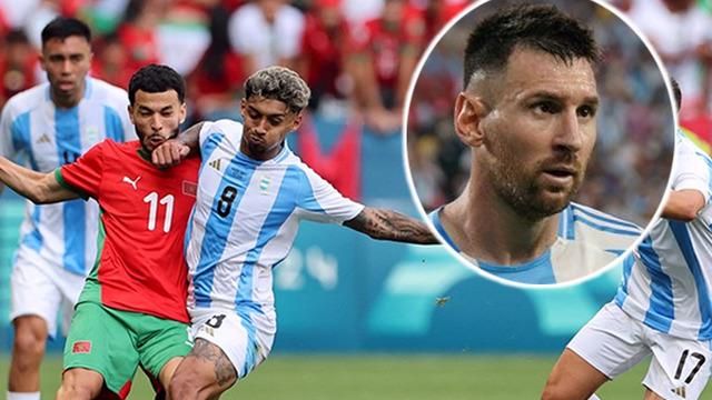 Arjantin-Fas mücadelesinde akılalmaz olaylar yaşandı, Messi çılgına döndü...