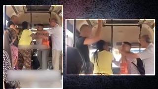 Yer: Esenyurt! Parasını geri isteyince... Dolmuştaki vatandaşla Afrikalı kadın arasında tartışma