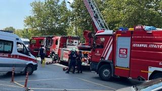 İstanbul'da özel hastanede yangın! Müdahaleler başladı