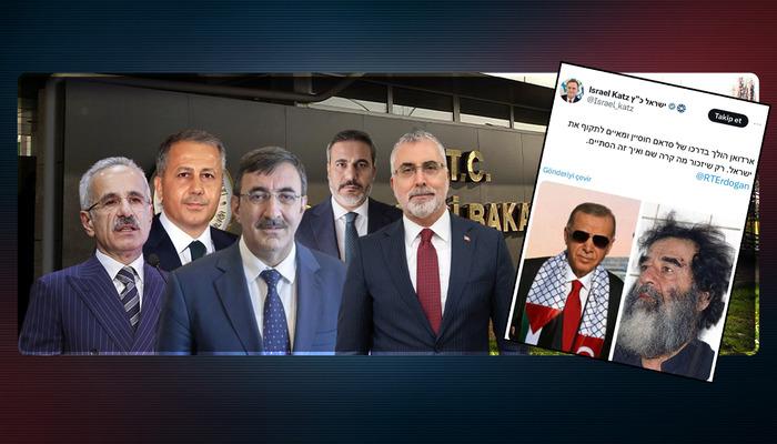 İsrail Dışişleri Bakanı Katz, Cumhurbaşkanı Erdoğan'ı hedef aldı! Siyasilerden art arda tepkiler geldi! Saddam göndermesine, Hitlerli yanıt