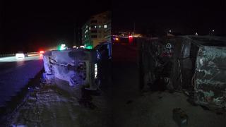 Tatvan'da zincirleme kaza: Ambulans kazaya karıştı