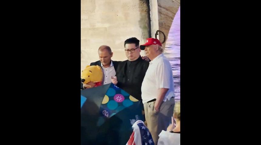 Trump, Putin, Kim Jong- un Paris sokaklarında!