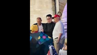 Trump, Putin, Kim Jong- un Paris sokaklarında!