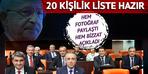 20 kişilik liste hazır: AK Partililer de var CHP'liler de! Dengeleri altüst edecek hamle