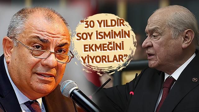 MHP'lilerin topa tuttuğu Alparslan Türkeş ateş püskürdü: Hepsi 30 yıldır soy ismimin ekmeğini yiyor! Gansterliği size o mu öğretti?