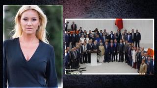 Sokak Hayvanları hakkındaki teklif kabul edildi, vekiller poz verdi! Pınar Altuğ'dan sert tepki