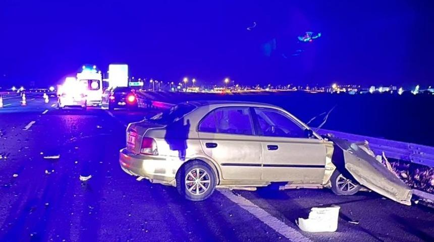 Bursa'daki trafik kazasında 1 kişi öldü, 5 kişi yaralandı