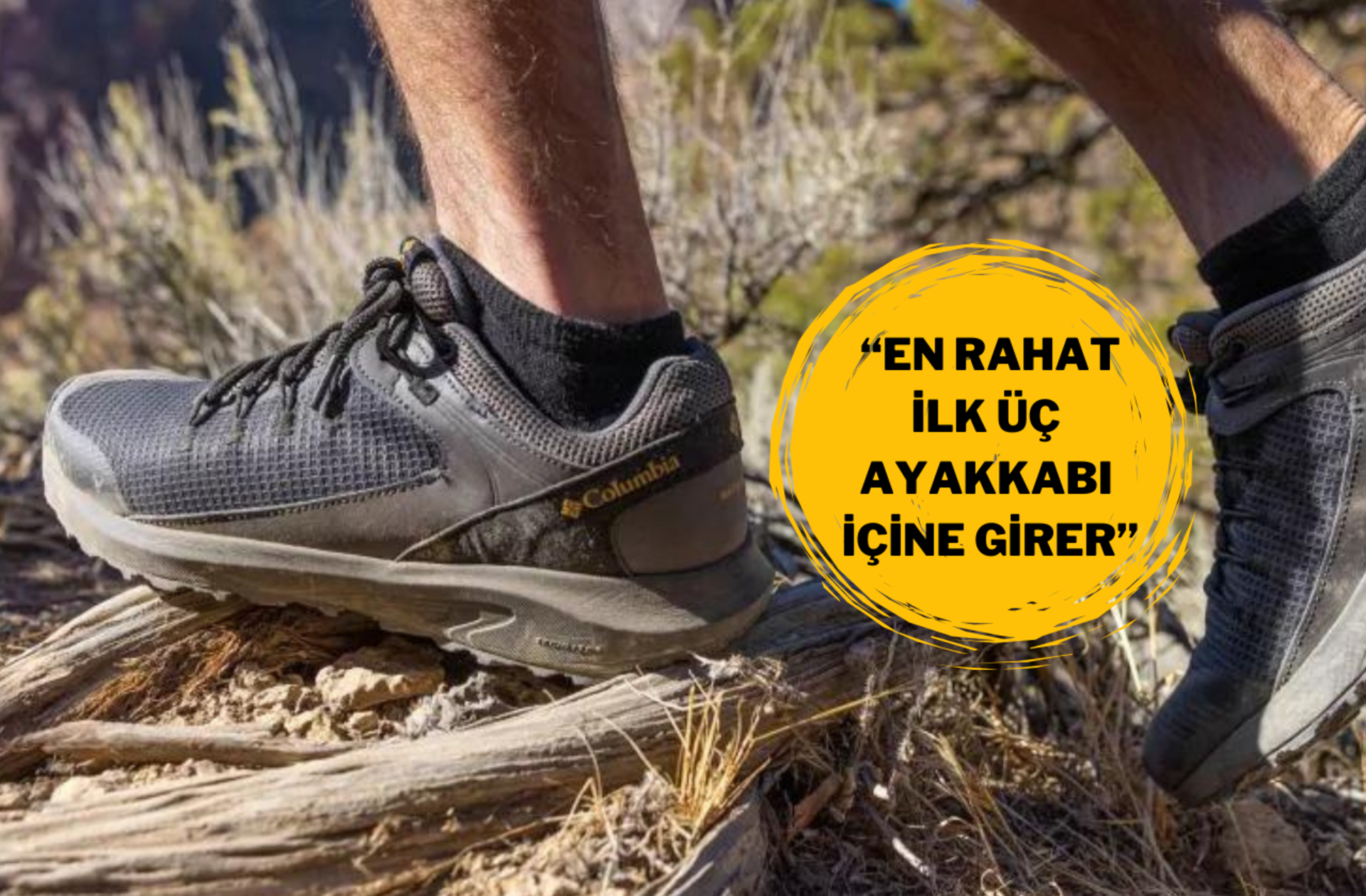 Fiyatı 2 bin 777 TL'ye düştü! Columbia'nın çok satan ayakkabısı günün fırsat ürünü