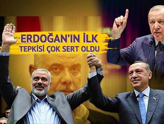 Erdoğan'ın ilk tepkisi çok sert oldu: Kalleşçe! Emellerine yine ulaşamayacak