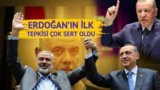 Son dakika | Erdoğan Kalleşçe deyip çok sert tepki gösterdi! Haniye suikastı sonrası ilk açıklama: Siyonist barbarlık emellerine ulaşamayacak