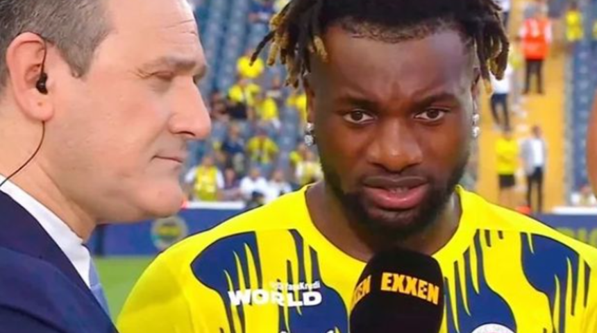 Fenerbahçe'nin yeni transferi Allan Saint-Maximin'in görüntüsü olay oldu!
