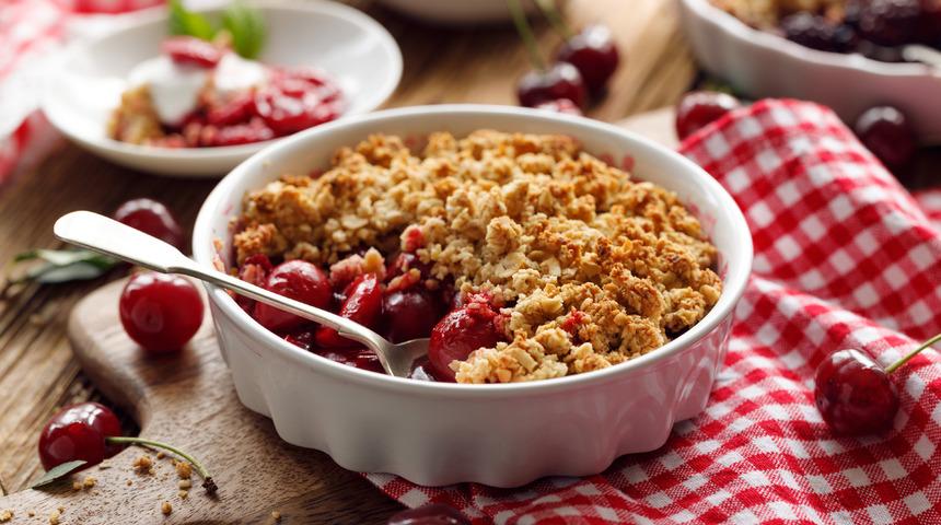Vişneli crumble tarifi: Vişneli crumble nasıl yapılır?