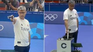 Türkiye'ye gümüş madalyayı getiren Yusuf Dikeç dünya gündeminde! 'Ay yıldız' detayı...