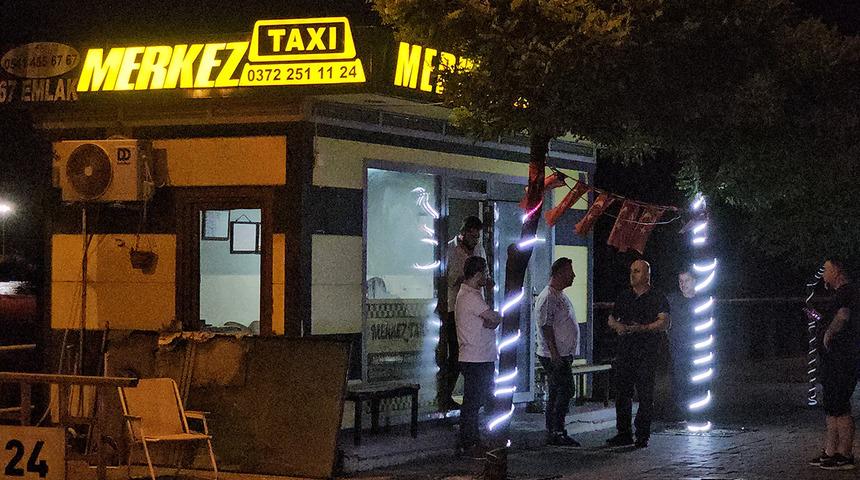 Taksi durağında büyük panik! ‘Bomba var, patlayacak’