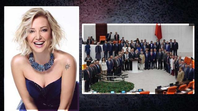 Vekillerin o pozuna tepki gösterdi! Berna Laçin hakkında soruşturma başlatıldı