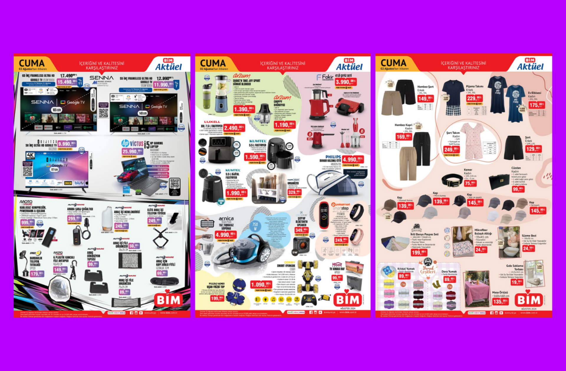 BİM'e Philips Buhar Kazanlı Ütü geliyor! 2 Ağustos 2024 BİM Aktüel Kataloğu burada