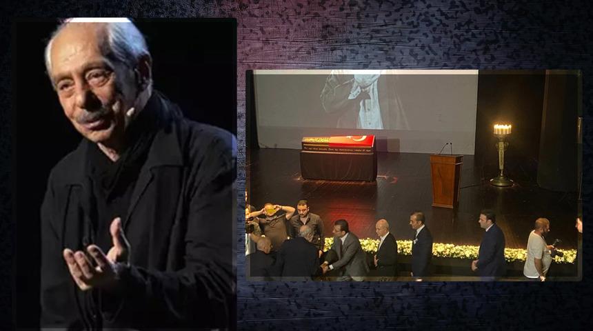 Usta tiyatrocu Genco Erkal son yolculuğuna uğurlanıyor! Ünlü isimler akın etti