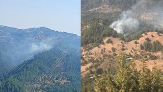 Son Dakika | Adana'da yangına müdahale eden helikopter düştü!