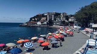 Hava sıcaklığı yükselince yüzlerce vatandaş akın etti