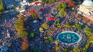 İstanbul'da Filistin mitingi! Binlerce kişi akın etti