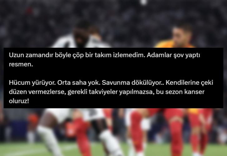 Galatasaray 84 yıl sonra Beşiktaş'a 5 farklı mağlup oldu! Taraftar isyan bayrağını açtı: Bu gece istifa etmezseniz... G3