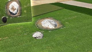 Konya'da faciadan dönüldü! Aynı bölgede ikinci kez oluştu: Tarladan ses geldi, oraya doğru baktığımızda...