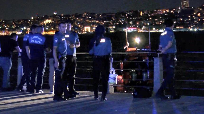  Üsküdar'da bir kadın denize düştü! Arama çalışması başlatıldı