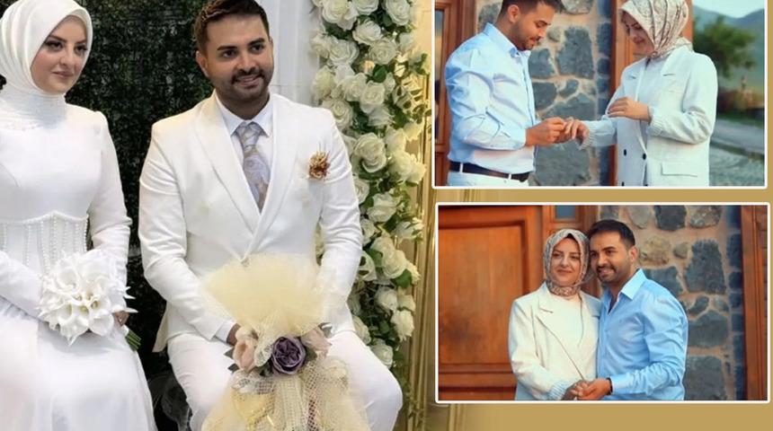 Kadir Ezildi nişanlısını özleyince soluğu Erzurum'da aldı! Gamze Türkmen sevgilisini karşısında görünce...