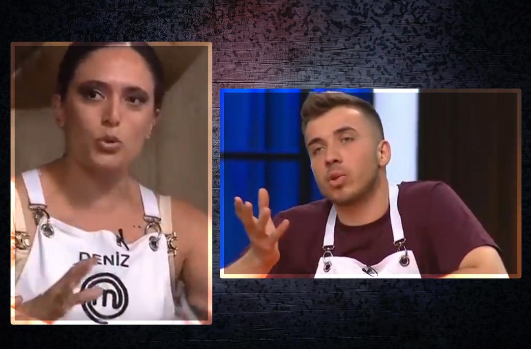 Masterchef ilk g&uuml;nden karıştı! Rizeli Mehmet'e s&ouml;zleri sonrası Deniz'e tepki yağdı