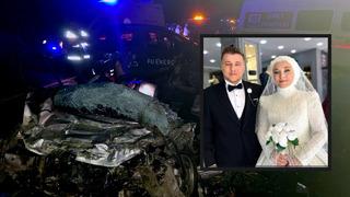 Evlendikten, saatler sonra kaza geçirdiler! Ölüm bile ayıramadı