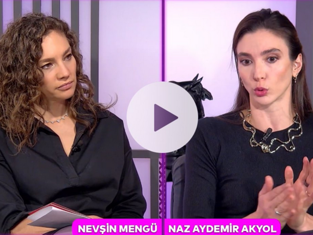 Naz Aydemir Akyol sosyal medyadan a&ccedil;ıkladı: "Nevşin Meng&uuml; ile yaptığım r&ouml;portaja başka sunucu montajlandı"