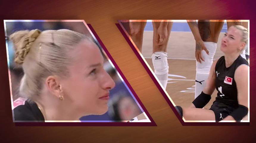 Sakatlandı, ağladı ama pes etmedi! Gizem Örge: Sahada omzumu bıraktım sonra dedim ki bir tane daha omzum var! Milyonları duygulandıran sözler