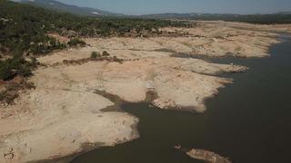 Bodrum'da 20 saate varan su kesintisi! Mumcular Barajı ölü hacim seviyesine düştü